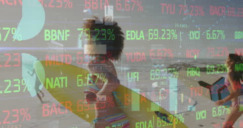 Blending Finance Data With Beach Relaxation Lifestyle