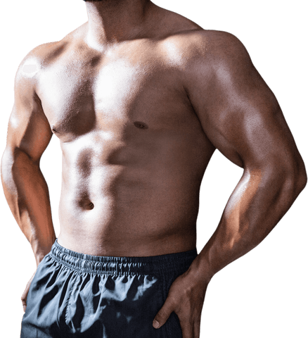 transparent muscular male torso with defined abs - Download Free Stock Videos Pikwizard.com