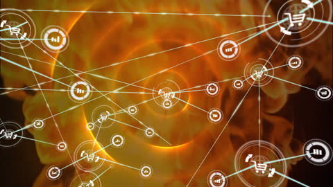 Digital Connectivity Network with Smartphone Interaction
