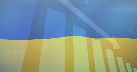 Dynamic Financial Insights with Bar and Line Graph Overlays