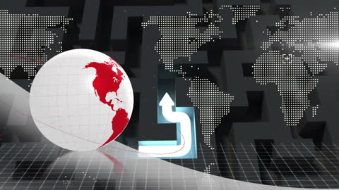 Dynamic Global Connectivity and Networking Animation