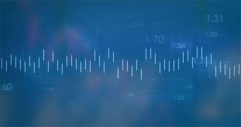 digital sound waves and financial data visualization - Download Free Stock Images Pikwizard.com