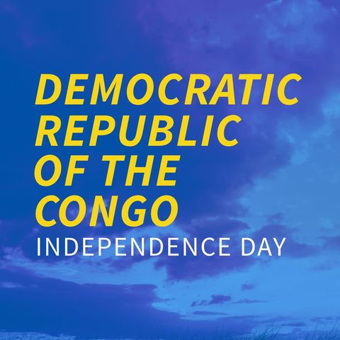 Democratic Republic of the Congo Independence Day Celebration - Download Free Stock Templates Pikwizard.com