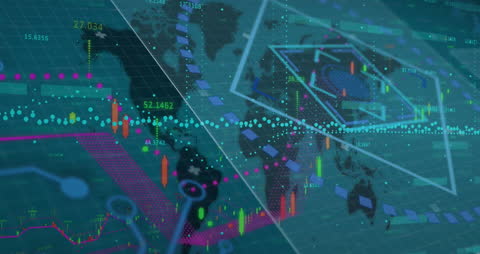 Global Financial Data Visualization with Animated Graphs