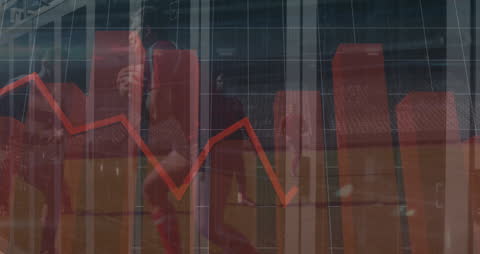 Business Team Collaboration in Digital Economy Concept