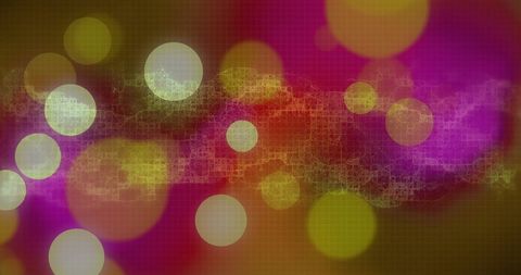 Colorful DNA Strand with Illuminated Bokeh and Abstract Geometric Shapes - Download Free Stock Images Pikwizard.com