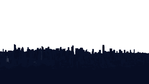 Black City Skyline Silhouette on Transparent Background - Download Free Stock Videos Pikwizard.com