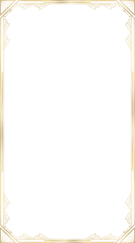 art deco gold frame with transparent background for elegant design - Download Free Stock Videos Pikwizard.com