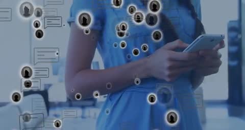 Innovative Communication Avatar Interaction Data Flow Concept