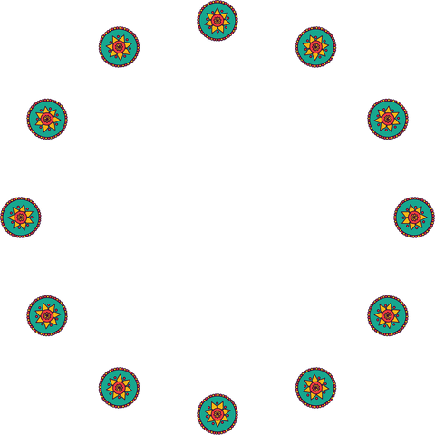 Floral Mandala with Copy Space on Transparent Background - Download Free Stock Videos Pikwizard.com