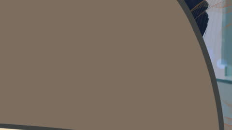 Man in Suit with Abstract Brown Overlay for Business Concept