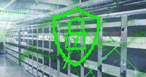 Digital Green Shield Encompassing Data Security in Server Room