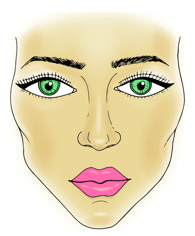 transparent art deco style female face illustration bright colors - Download Free Stock Videos Pikwizard.com
