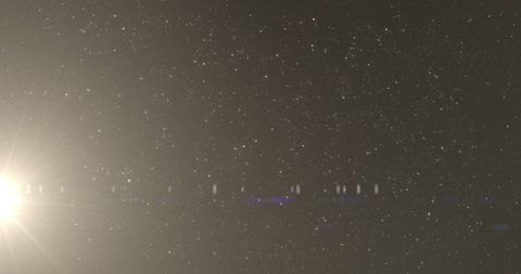 Digital Light Flashes with Starry Night Backdrop - Download Free Stock Images Pikwizard.com