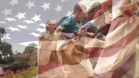 Children Enjoying a Sack Race on a Sunny Day