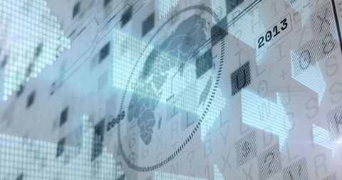 Global Economy and Digital Data Overlay With Technological Themes - Download Free Stock Images Pikwizard.com