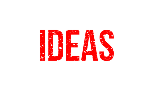 Bold Red Ideas Text on Transparent Background Illustration - Download Free Stock Videos Pikwizard.com