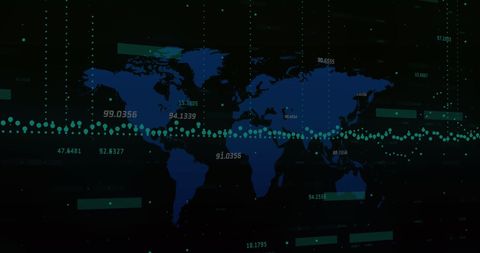 Global Data Security Concept with Digital Interface Display - Download Free Stock Images Pikwizard.com