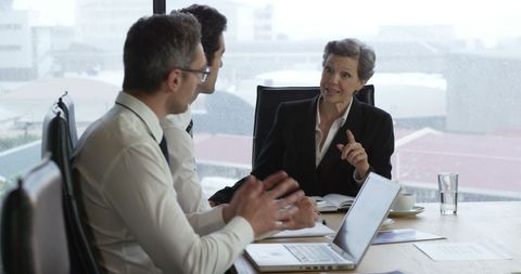 Collaborative Meeting Among Business Professionals in Office - Download Free Stock Images Pikwizard.com