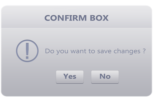 Transparent Confirm Box with Yes and No Buttons - Download Free Stock Videos Pikwizard.com