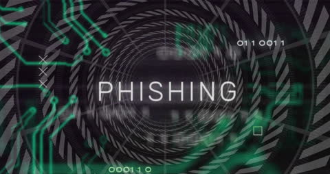 Digital Phishing Warning with Futuristic Interface
