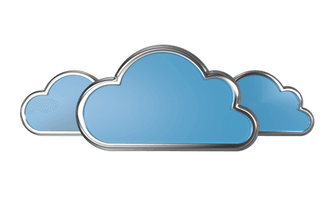 digital blue clouds illustration on transparent background - Download Free Stock Videos Pikwizard.com
