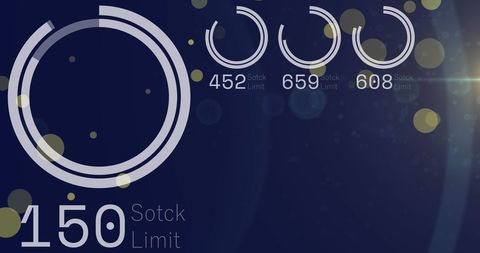 Digital Stock Market Data Processing on Abstract Blue Background - Download Free Stock Images Pikwizard.com