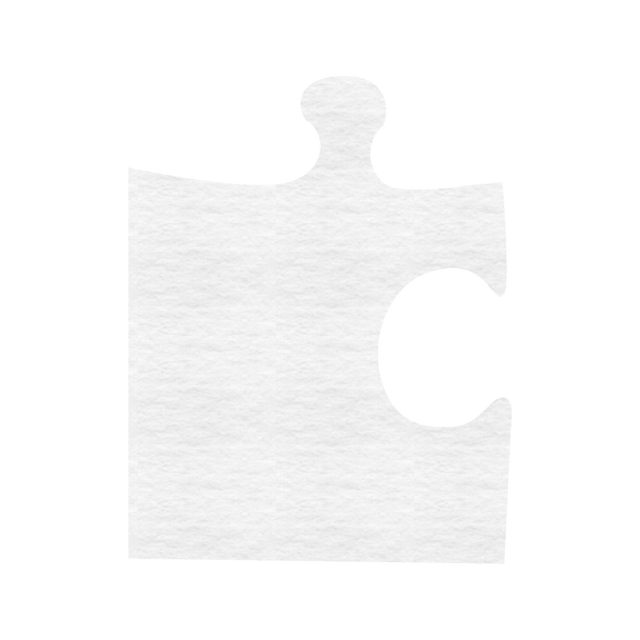 Single White Puzzle Piece Digital on Transparent Background - Download Free Stock Videos Pikwizard.com