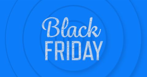 Black Friday Sale Promotion on Blue Background - Download Free Stock Images Pikwizard.com