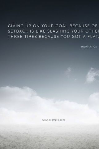 Motivational Quote on Persistence and Resilience - Download Free Stock Templates Pikwizard.com