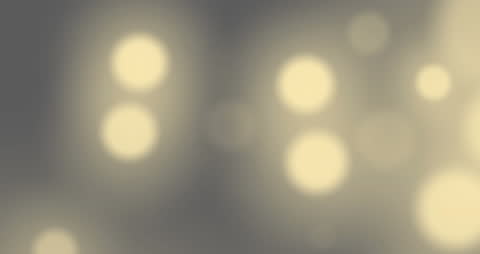 Abstract Light Spots Creating Artistic Bokeh Effect