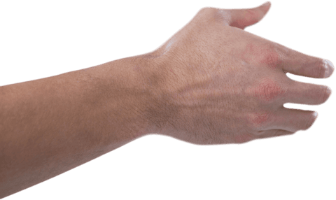 transparent outstretched hand holding invisible object gesture - Download Free Stock Videos Pikwizard.com