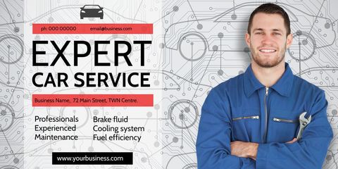Professional Mechanic with Reliability in Automotive Services - Download Free Stock Templates Pikwizard.com