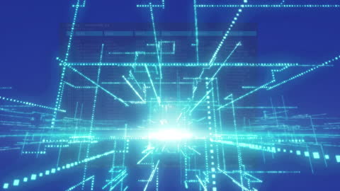 Dynamic Visualization of Data Processing Decrypting Futures