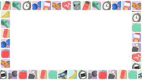 transparent fitness icons frame with copy space - Download Free Stock Videos Pikwizard.com