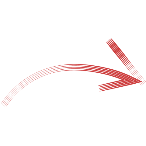 Curved Red Arrow on Transparent Background for Directional Design - Download Free Stock Videos Pikwizard.com