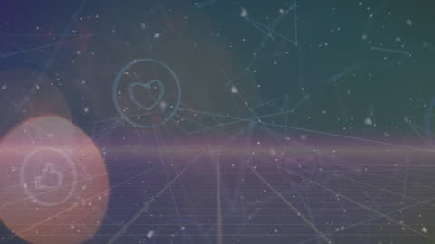 Abstract Visualization of Social Media with Particle Overlay