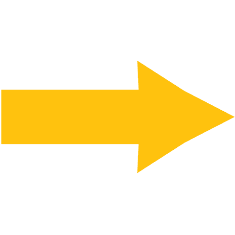 Bold Yellow Arrow Icon on Transparent Background Vector Illustration - Download Free Stock Videos Pikwizard.com
