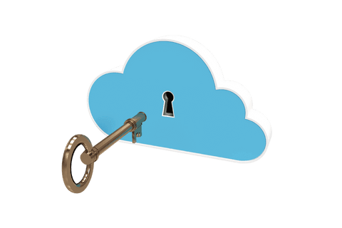 transparent digital cloud security key illustration - Download Free Stock Videos Pikwizard.com