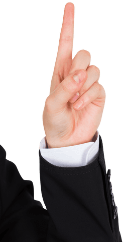 transparent pointing hand gesture of businesswoman - Download Free Stock Videos Pikwizard.com