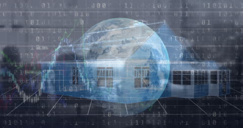 Futuristic Global Economy Shedding Light on Modern Real Estate