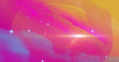 Abstract Cosmic Digital Interface with Moving Gradient Shapes - Download Free Stock Images Pikwizard.com