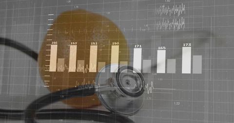 Medical technology and analytics concept