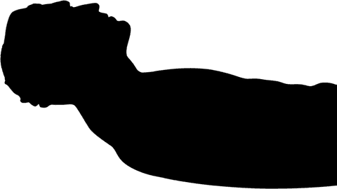 silhouette of man doing sit-ups on transparent background - Download Free Stock Videos Pikwizard.com