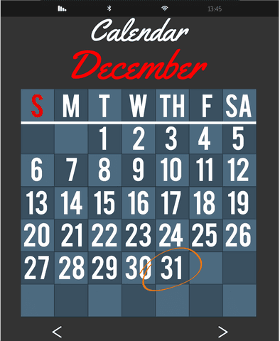 Transparent Vector Calendar Highlighting December 31st - Download Free Stock Videos Pikwizard.com