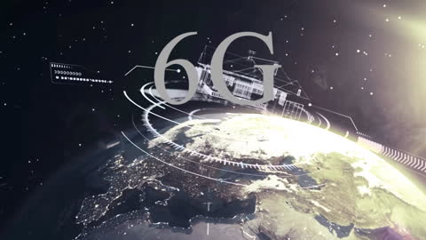 6G Innovation Concept with Digital Globe Interface