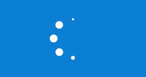 Digital Interface Loading Circles on Blue Background - Download Free Stock Images Pikwizard.com