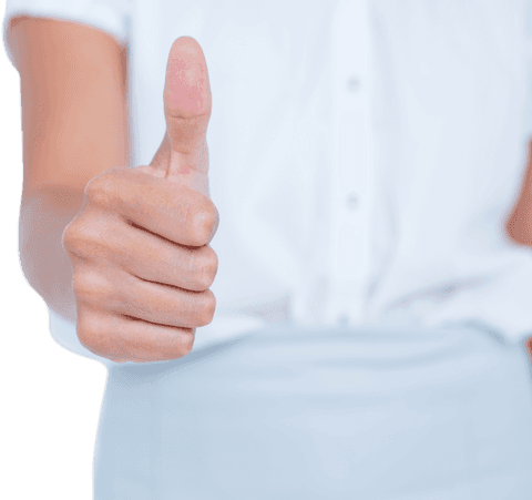 transparent businesswoman giving thumbs up sign - Download Free Stock Videos Pikwizard.com