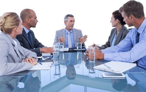 transparent business colleagues engaged discussion office setting - Download Free Stock Videos Pikwizard.com