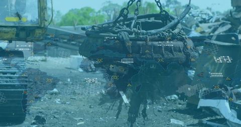 Technological Integration in Waste Management Concept